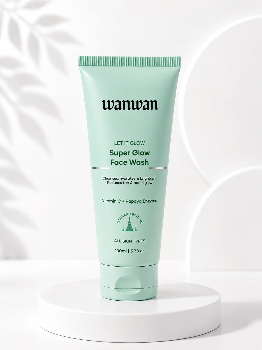 Wanwan super glow Face Wash with vitamin C+papaya enxyme