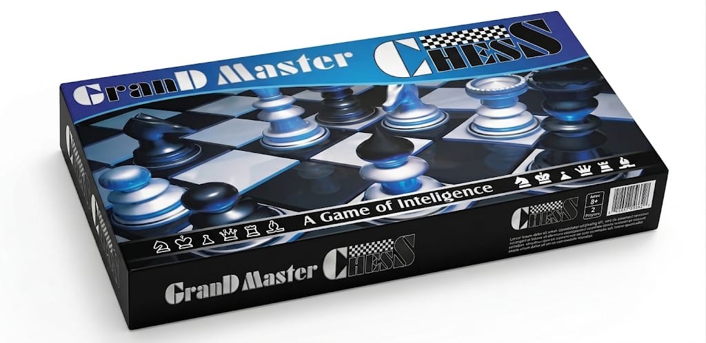 Kids Grand Master Chess Set – Premium -Style Chess Board Game for Kids & Adults, Perfect Strategy