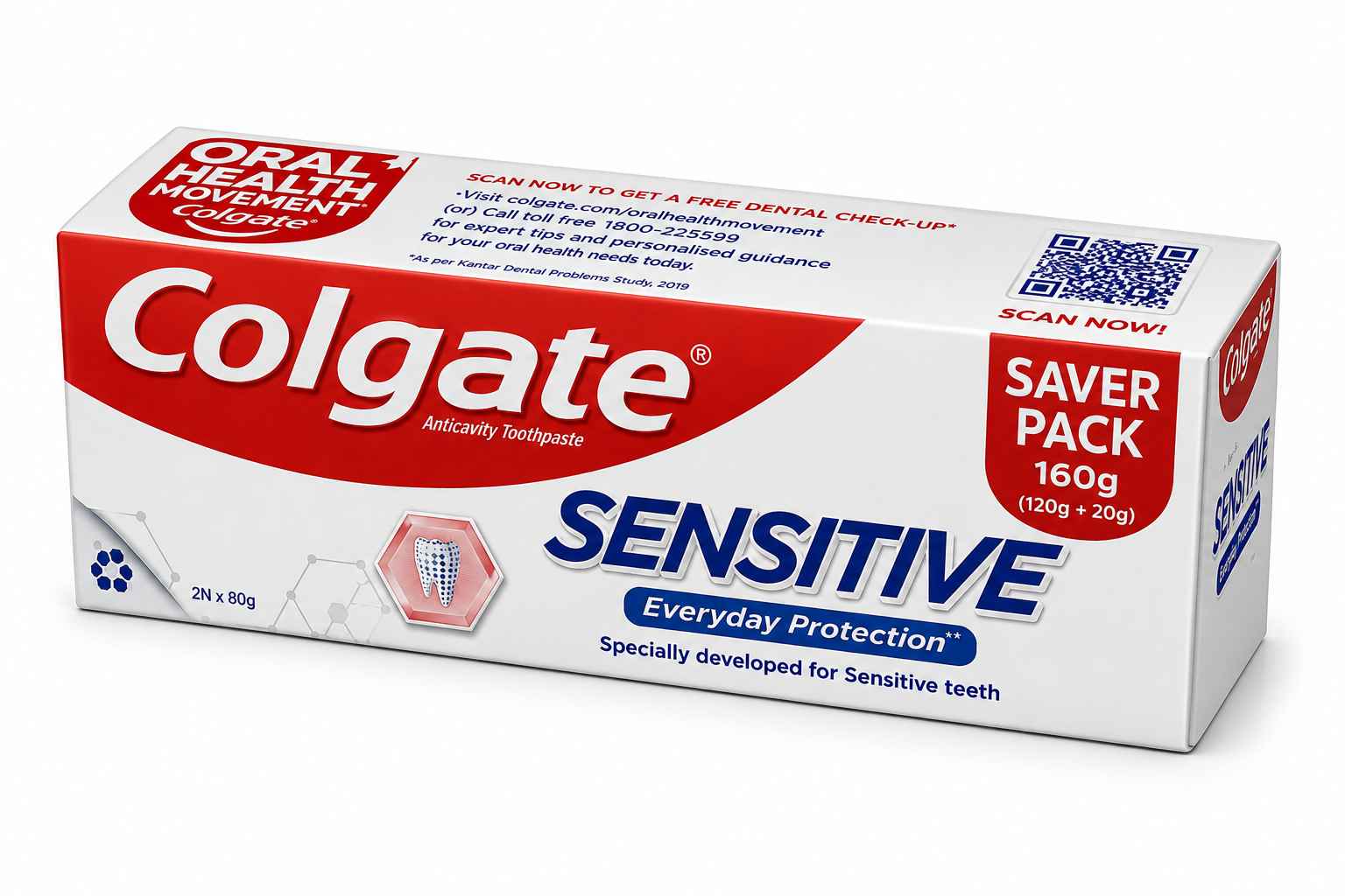 Colgate Sensitive Pro Relief Toothpaste160gm (Combo Pack Offer)