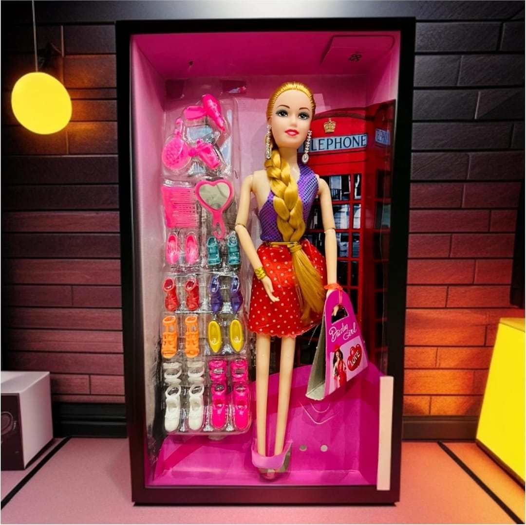 Dolls for Girls The Dazzling Princess Doll with Luxurious Long Hair Doll Set for Kids