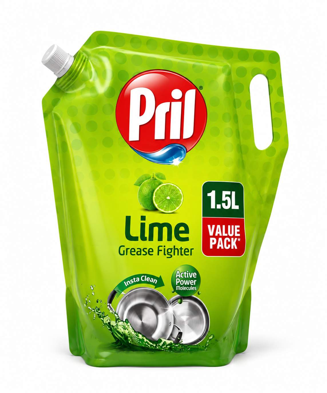 Prill liquid soap instant clean,1.5L